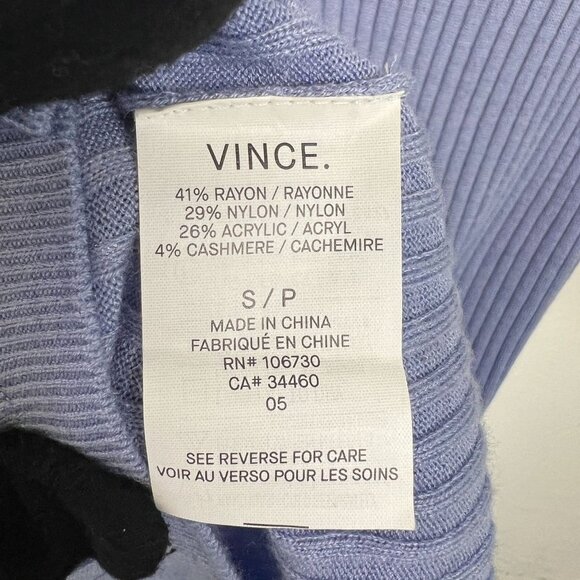 NWT VINCE Ribbed Henley T-shirt - Picture 9 of 10